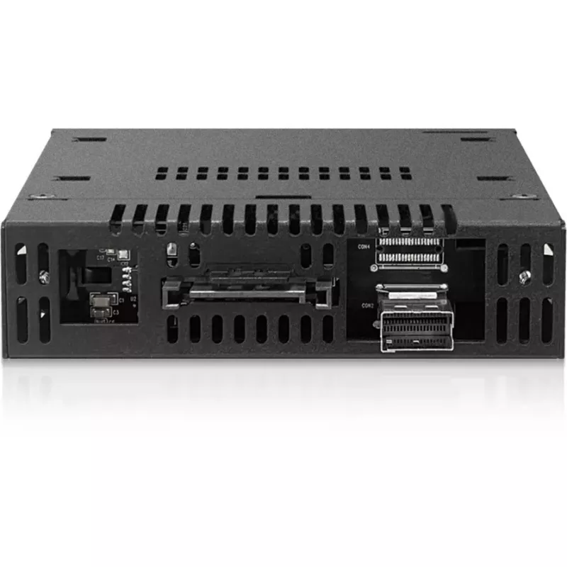 ICY DOCK ToughArmor MB833MK-B V2 M.2 PCIe NVMe SSD liikkuva telakka täysmetalli