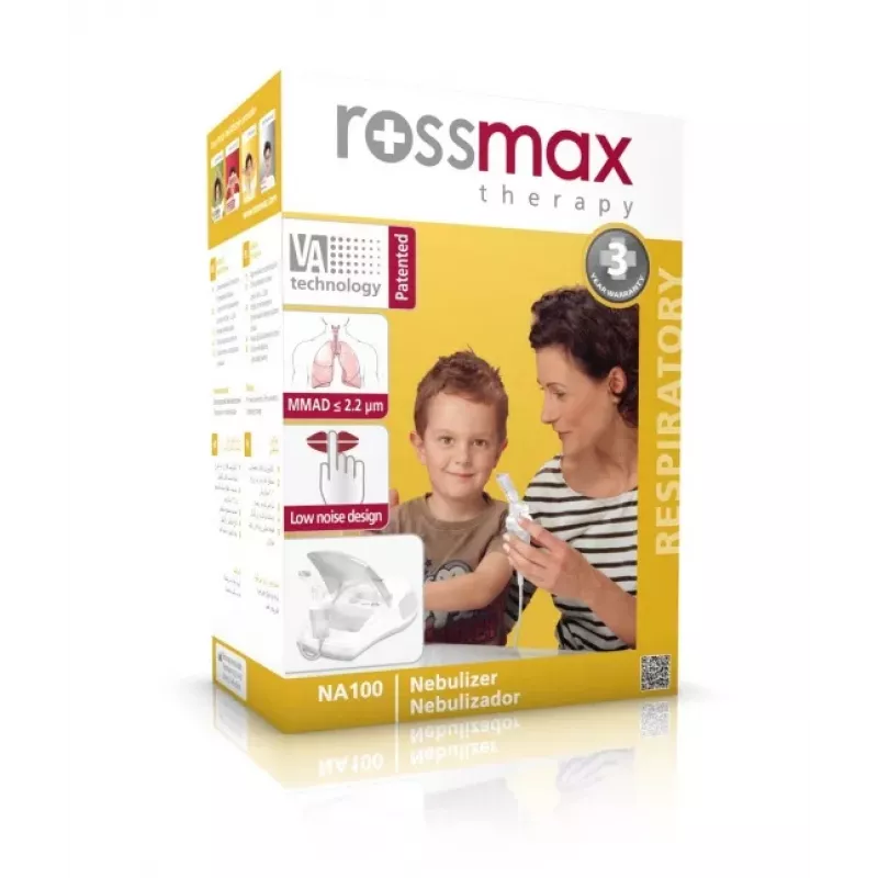 ROSSMAX mäntäsumutin NA100 - kompressorisumutin aikuisille ja lapsille