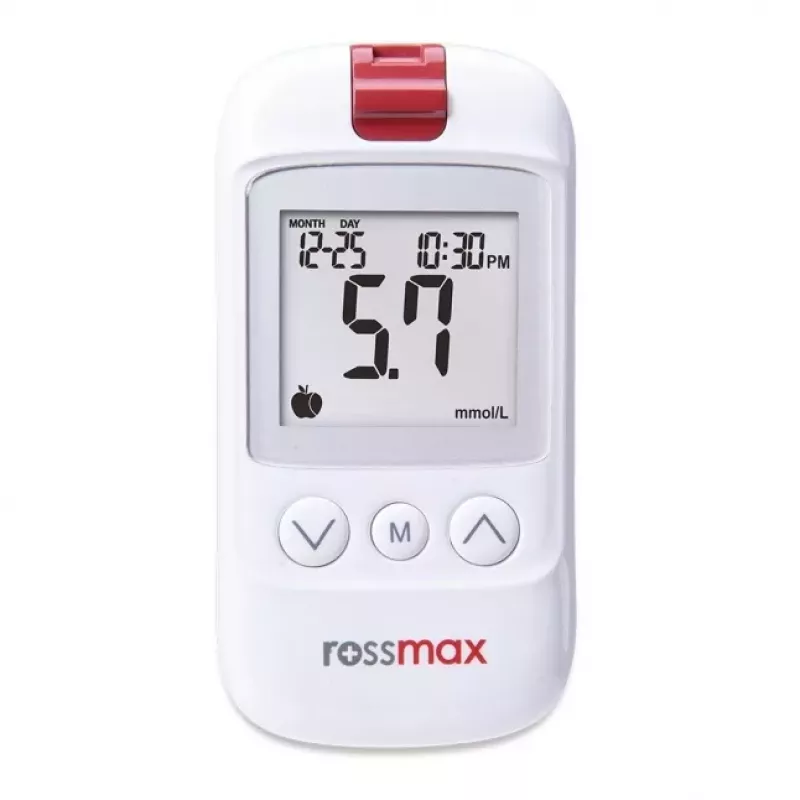 ROSSMAX HS200 BT verensokerimittari Bluetoothilla
