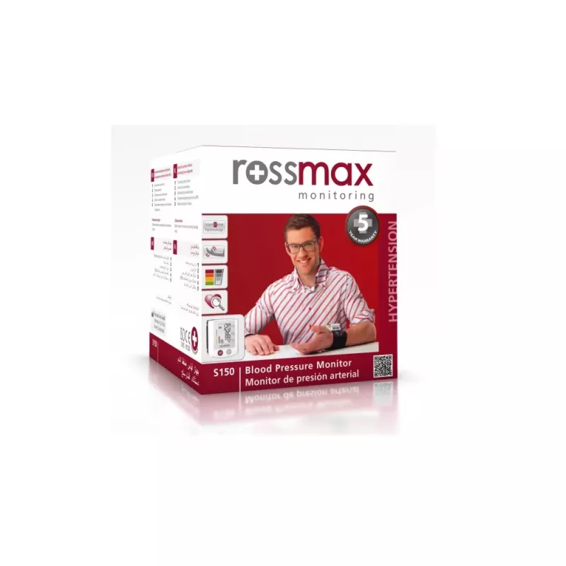 ROSSMAX automaattinen rannemansettiverenpainemittari S150