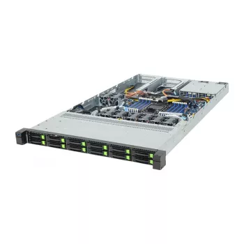 GIGABYTE R164-SG5-AAV1 1U rack-palvelin barebone, single LGA-4710, 4x 3,5 tuuman hot-swap-paikat, 2x 10GbE, 800W redundantti virtalähde