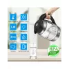 ForMe FKG-458 langaton vedenkeitin 1,8 L ruostumaton teräs / musta