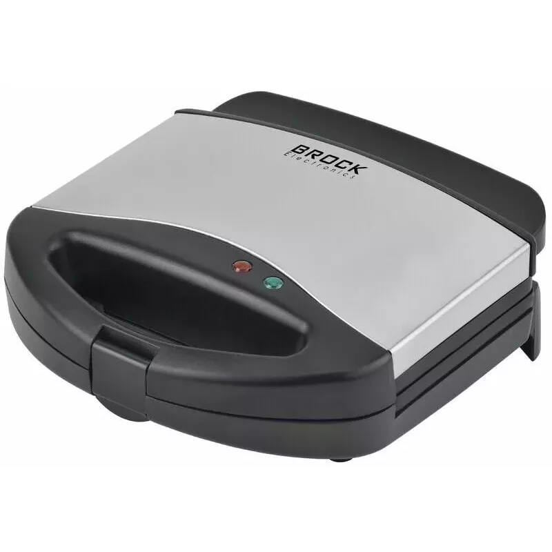 Brock SPM 3006 S voileipägrilli, 750W, musta/ruostumaton teräs