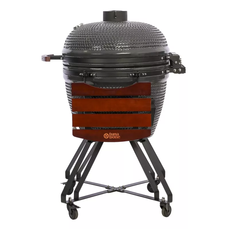 TunaBone Kamado Classic 26 Inch grilli koko XL tummanharmaa