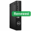 DELL kunnostettu Grade A OptiPlex 7080 Micro Intel Core i5-10500T 16GB RAM 256GB SSD Intel UHD Graphics 630 Windows 11 Pro