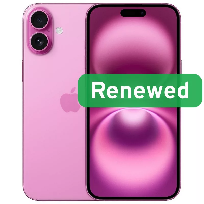 Apple Renewed Grade B iPhone 16 Plus 128 GB Pink 6,7