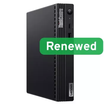 Lenovo kunnostettu Grade B ThinkCentre M70q Gen 2 Intel Core i5-11400T 8GB 256GB SSD Intel UHD Graphics 630 Windows 11 Pro Mini -tietokone