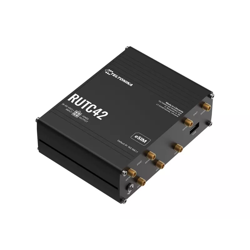 Teltonika RUTC42 4G LTE Wi-Fi 6 kaksoismodeemi Edge-reititin