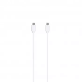 SEEK TOTI Type-C - Type-C 1m PVC-datakaapeli 3A valkoinen