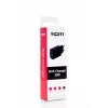 SEEK TOTI 20W Type-C + USB A -seinäpikalaturi, musta