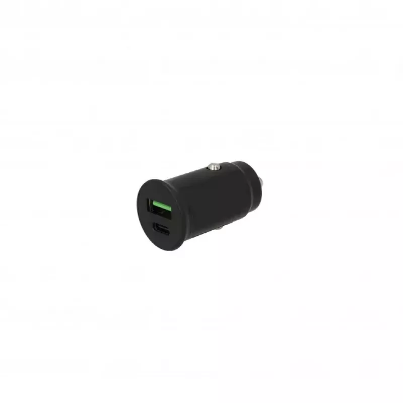 SEEK TOTI 30W Type-C + USB A -autopikalaturi, musta