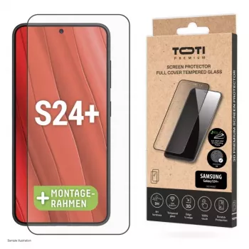 TOTI PREMIUM PREMIUM karkaistu lasi 3D näytönsuoja Full Cover Samsung Galaxy S24+/S25+