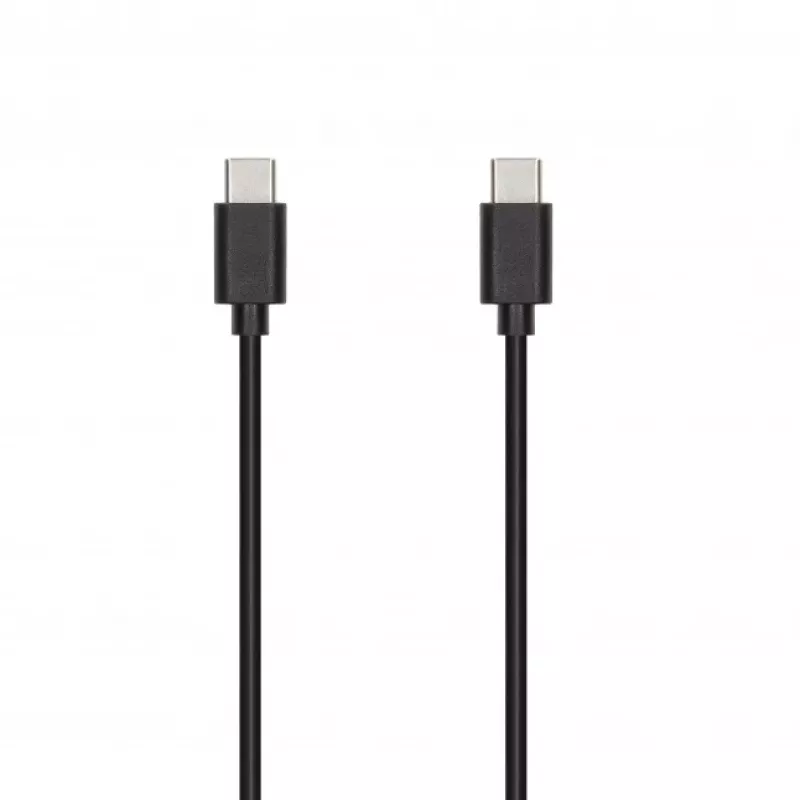 SEEK TOTI 20W Type-C PD -seinälaturi Type-C - Type-C, 1 m PVC-datakaapeli 3A, musta