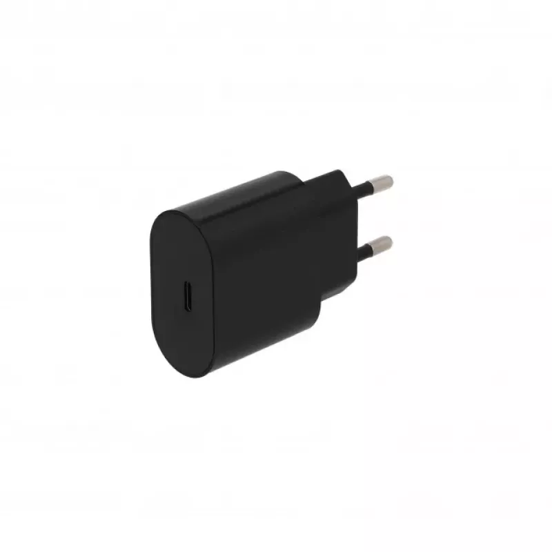SEEK TOTI 20W Type-C PD -seinälaturi Type-C - Type-C, 1 m PVC-datakaapeli 3A, musta