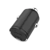 SEEK TOTI 40W Dual Type-C Port Car Fast Charger, musta