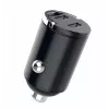SEEK TOTI 40W Dual Type-C Port Car Fast Charger, musta