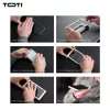 TOTI PREMIUM Premium karkaistu lasi näytönsuoja 3D Full Cover Apple iPhone 17 Pro Max