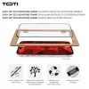 TOTI PREMIUM Premium karkaistu lasi näytönsuoja 3D Full Cover Apple iPhone 17 Pro Max