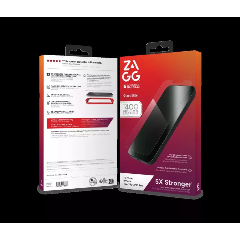 ZAGG suojapakkaus iPhone 16e:lle: kotelo MagSafe-yhteensopiva ja näytönsuojakalvo