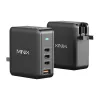 MINIX NEO-P165 GaN-verkkolaturi 3x USB-C ja 1x USB-A liitännöillä 165W