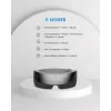 RENPHO Eyeris View silmähierontalaite lämmöllä, puristuksella, värinällä, Bluetooth, USB-C, taitettava, harmaa