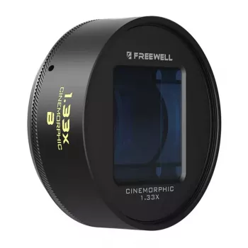 Freewell 1.33x anamorfinen linssi 17 mm kiinnityksellä