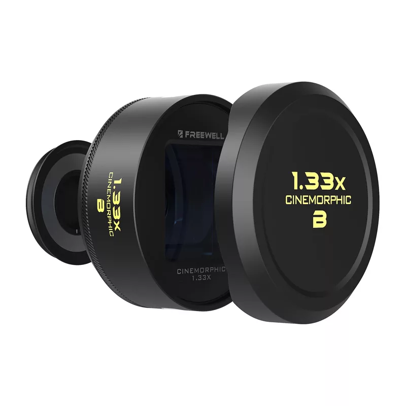 Freewell 1.33x anamorfinen linssi 17 mm kiinnityksellä