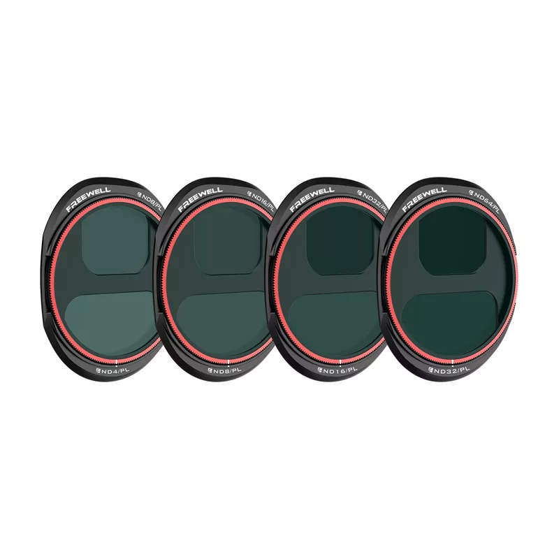 FREEWELL-suodatinsarja DJI Mavic 4 Pro ND/PL Bright Day (4 kpl)