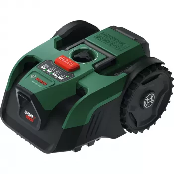 Bosch VISIMOW18V-200 ruohonleikkuri 18V 5,0Ah akulla, varaterä, vihreä/musta