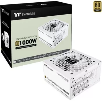Thermaltake Toughpower XT Snow 1000W ATX 3.1 80 PLUS Gold täysin modulaarinen virtalähde