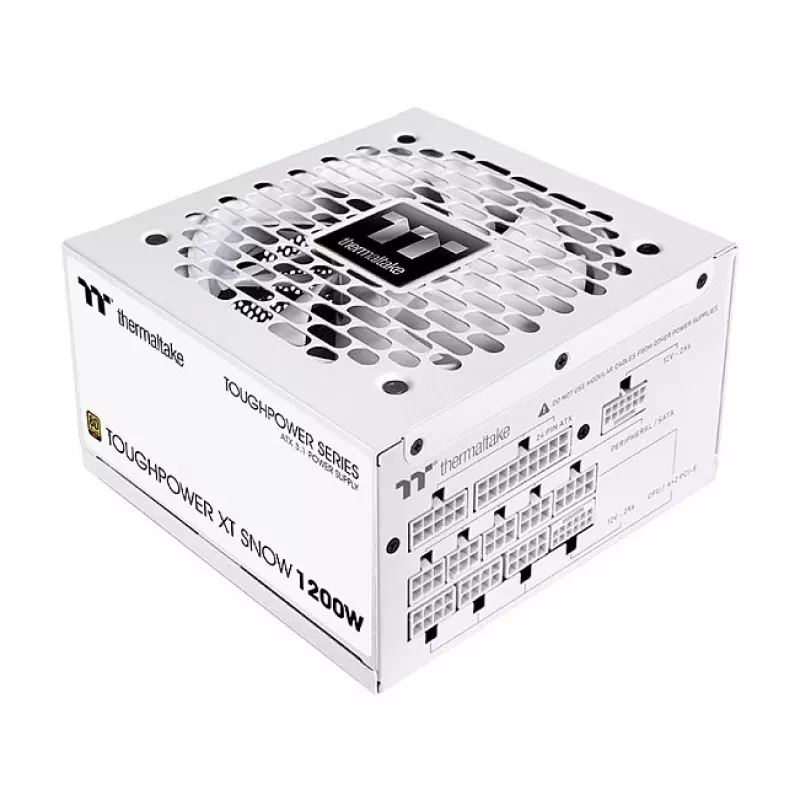 Thermaltake Toughpower XT Snow 1200W ATX 3.1 80 PLUS Gold täysin modulaarinen virtalähde