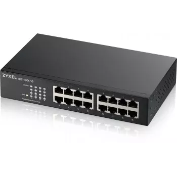 ZyXEL GS1100-16 16-porttinen Gigabit Unmanaged -kytkin V4