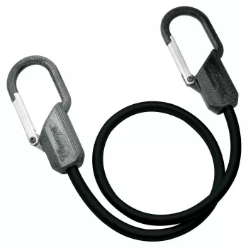 Master Lock 3205EURDAT kuminauhaköysi klipsikoukuilla - 80 cm x 9 mm - musta - 1 kpl