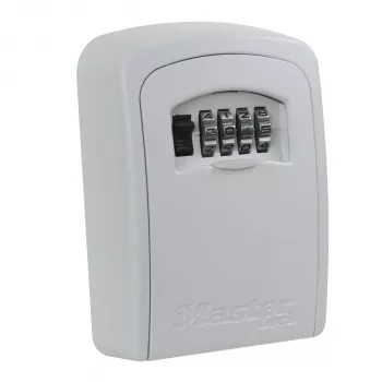 Master Lock Medium Select Access avainsäilö - seinäkiinnitteinen - metalli - harmaa - numeroyhdistelmälukko - 83 x 34 x 118 mm - 64 x 28 x 91 mm - 4 kpl:n pakkaus