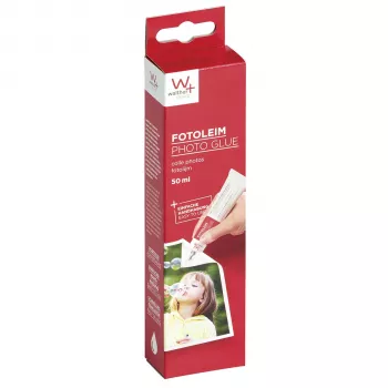 WALTHER FK050T valokuvausliima tuubi 50 ml – hapoton, liuotteeton dispersioliima valokuville, paperille, kartongille, taidevedoksille