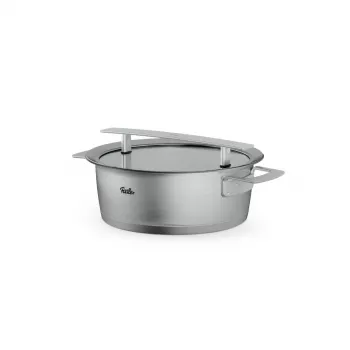 Fissler Phi Collection paistokattila lasikannella 24 cm, 3,9 l