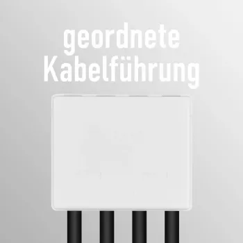 EFB Keystone Box 4 porttia pinta-asennus pure white