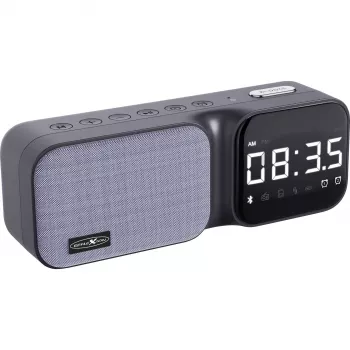 Reflexion CLR24BT radiokello Bluetoothilla, FM PLL -virittimellä, kaksoisherätyksellä, LED-näytöllä, musta