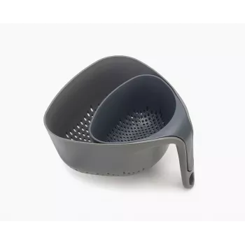 Joseph Joseph Nest Colander Set harmaa 2-osainen
