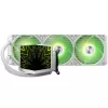 TRYX STAGE ARGB 360 AIO neste-CPU-jäähdytin, Dual-IPS-näyttö - 360mm, valkoinen