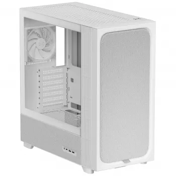 TRYX FLOVA F50 Midi-Tower, ATX, Tempered Glass - valkoinen