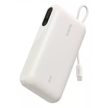 Belkin BoostCharge 20k PD45W Display varavirtalähde 20000mAh USB-C-kaapelilla - hiekka