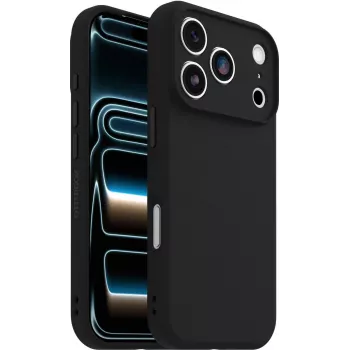OtterBox Figura Series kotelo Apple iPhone 17 Prolle, musta, MagSafe