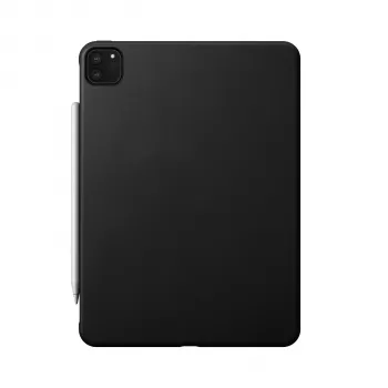 NOMAD Modern -kotelo iPad Pro 11 tuuman (2. sukupolvi) musta Horween-nahka