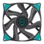 Iceberg Interactive IceGALE Xtra 140mm musta kotelotuuletin - 500-2500 RPM - 169 CFM - 47 dB - PWM