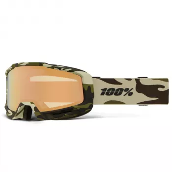 100% Speedlab 100percent SNOW - OKAN HiPER Camo Copper ML Mirror laskettelulasit