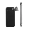 Verbatim Pocket SSD 128GB musta/harmaa USB 3.2 Gen 2 ulkoinen SSD-asema