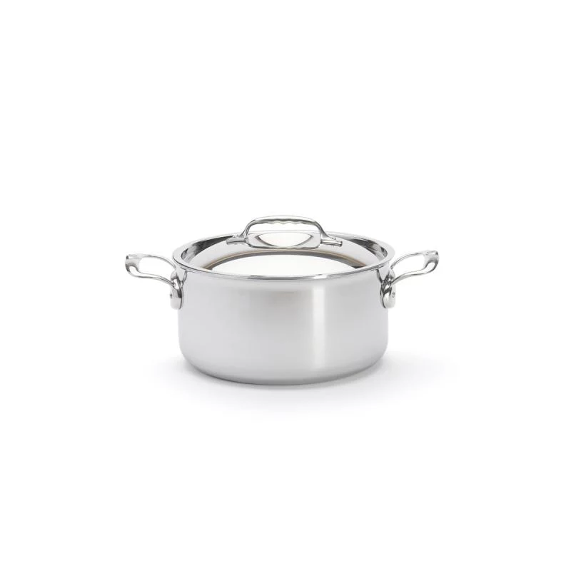 De Buyer Affinity kattila ruostumatonta terästä kannella 24 cm