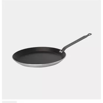 De Buyer Choc Resto induktiopaistinpannu 26 cm - musta - pyöreä - 4 mm pohja - alumiini - tarttumaton
