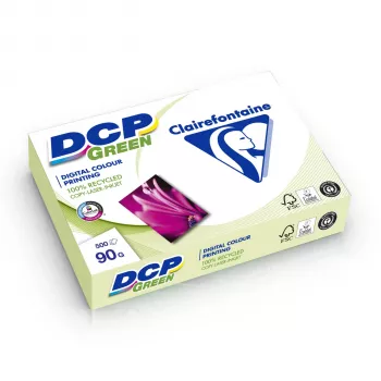 Clairefontaine DCP Green 90 gsm A4 kierrätyspaperi 500 arkkia